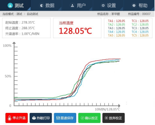 自動(dòng)測試界面